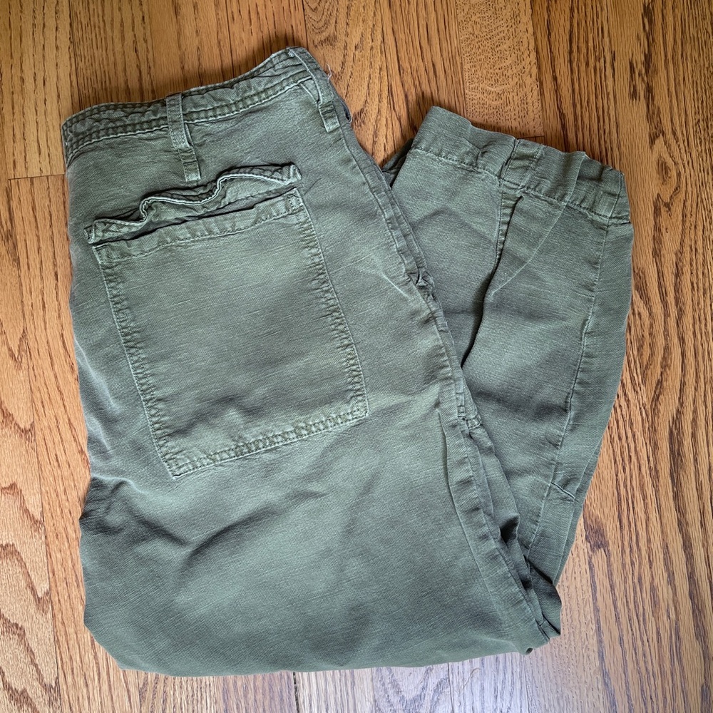Anthropologie Olive Green Pants